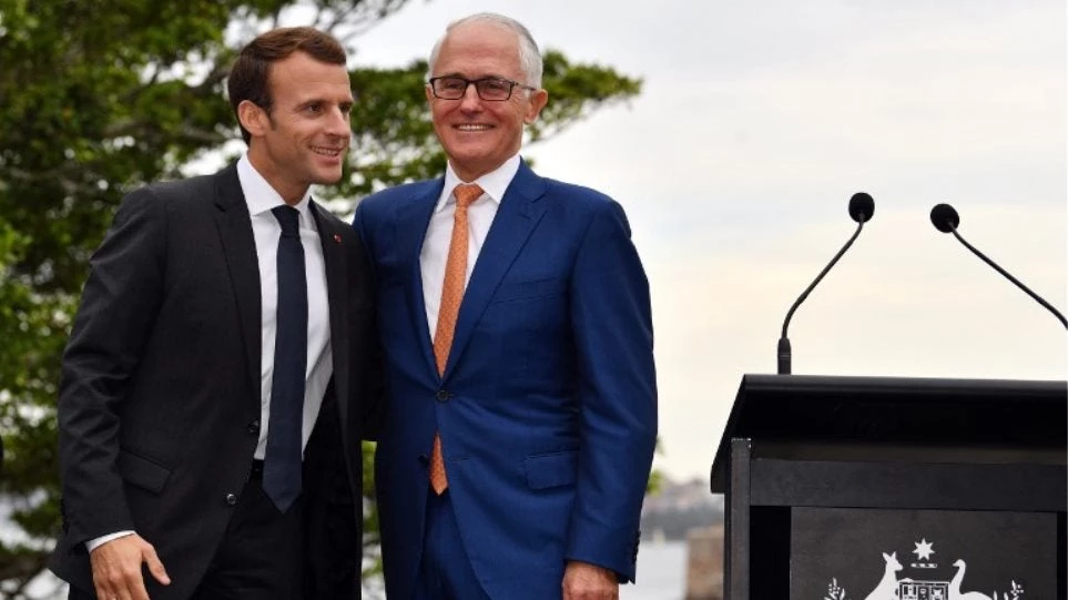 Ο Μακρόν… λιγουρεύτηκε την 60χρονη σύζυγο του Αυστραλού πρωθυπουργού -Την αποκάλεσε «λαχταριστή»